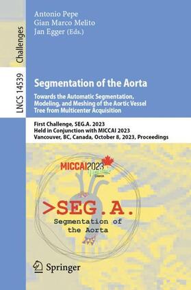 Pepe / Egger / Melito |  Segmentation of the Aorta. Towards the Automatic Segmentation, Modeling, and Meshing of the Aortic Vessel Tree from Multicenter Acquisition | Buch |  Sack Fachmedien