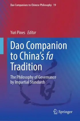 Pines |  Dao Companion to China's fa Tradition | Buch |  Sack Fachmedien