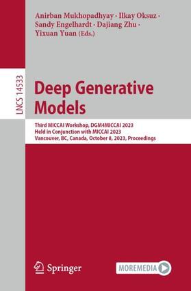 Mukhopadhyay / Oksuz / Yuan |  Deep Generative Models | Buch |  Sack Fachmedien