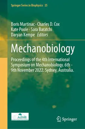 Martinac / Cox / Kempe |  Mechanobiology | Buch |  Sack Fachmedien