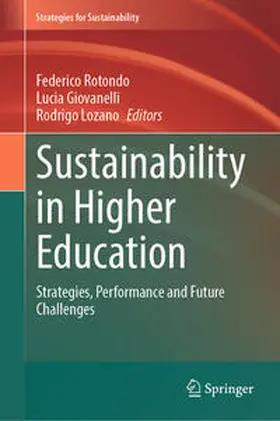 Rotondo / Giovanelli / Lozano |  Sustainability in Higher Education | eBook | Sack Fachmedien