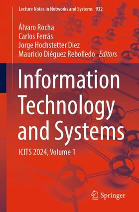 Rocha / Diéguez Rebolledo / Ferrás |  Information Technology and Systems | Buch |  Sack Fachmedien
