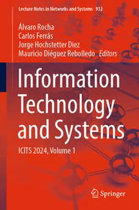 Rocha / Ferrás / Hochstetter Diez |  Information Technology and Systems | eBook | Sack Fachmedien