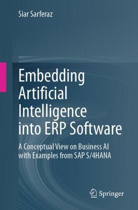 Sarferaz |  Embedding Artificial Intelligence into ERP Software | Buch |  Sack Fachmedien