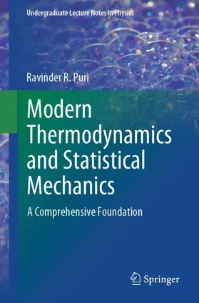 Puri |  Modern Thermodynamics and Statistical Mechanics | Buch |  Sack Fachmedien