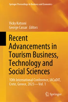 Katsoni / Cassar |  Recent Advancements in Tourism Business, Technology and Social Sciences | eBook | Sack Fachmedien