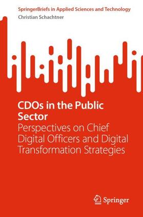 Schachtner |  CDOs in the Public Sector | Buch |  Sack Fachmedien