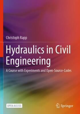 Rapp |  Hydraulics in Civil Engineering | Buch |  Sack Fachmedien