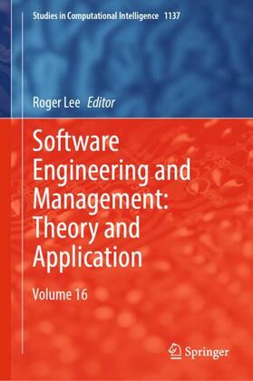 Lee |  Software Engineering and Management: Theory and Application | Buch |  Sack Fachmedien