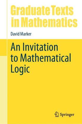 Marker |  An Invitation to Mathematical Logic | Buch |  Sack Fachmedien