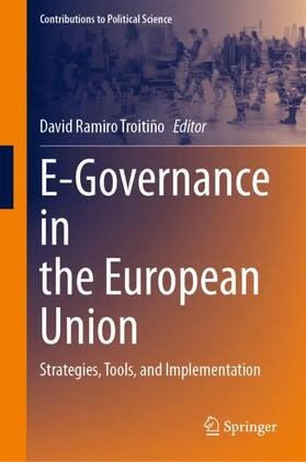 Ramiro Troitiño |  E-Governance in the European Union | Buch |  Sack Fachmedien