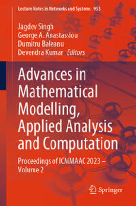 Singh / Anastassiou / Baleanu |  Advances in Mathematical Modelling, Applied Analysis and Computation | eBook | Sack Fachmedien