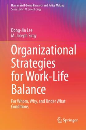 Sirgy / Lee |  Organizational Strategies for Work-Life Balance | Buch |  Sack Fachmedien