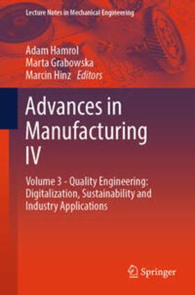Hamrol / Grabowska / Hinz |  Advances in Manufacturing IV | eBook | Sack Fachmedien
