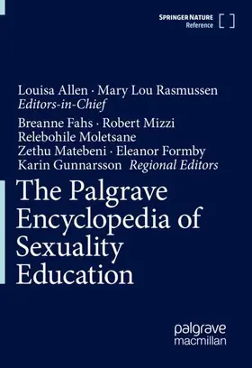  The Palgrave Encyclopedia of Sexuality Education | Buch |  Sack Fachmedien