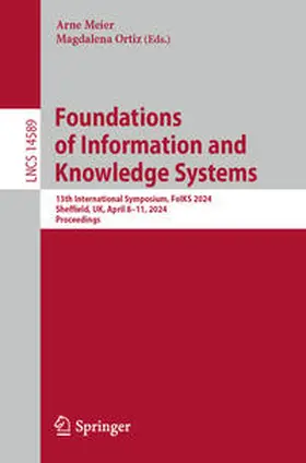 Meier / Ortiz |  Foundations of Information and Knowledge Systems | eBook | Sack Fachmedien