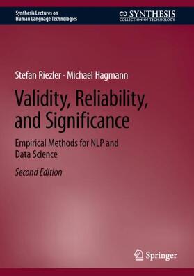 Hagmann / Riezler |  Validity, Reliability, and Significance | Buch |  Sack Fachmedien