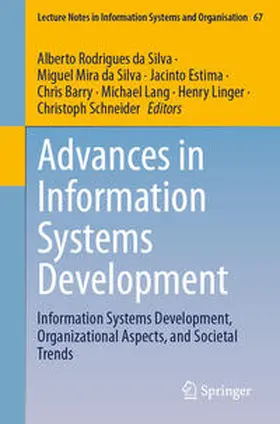 Rodrigues da Silva / Mira da Silva / Estima |  Advances in Information Systems Development | eBook | Sack Fachmedien