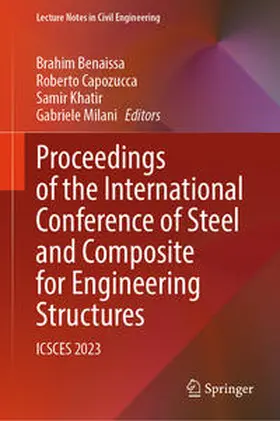 Benaissa / Capozucca / Khatir |  Proceedings of the International Conference of Steel and Composite for Engineering Structures | eBook | Sack Fachmedien