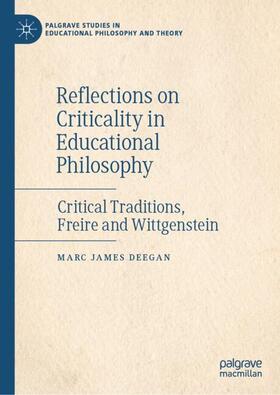 Deegan |  Reflections on Criticality in Educational Philosophy | Buch |  Sack Fachmedien