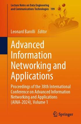 Barolli |  Advanced Information Networking and Applications | Buch |  Sack Fachmedien