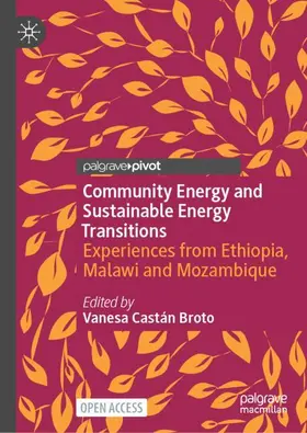 Castán Broto |  Community Energy and Sustainable Energy Transitions | Buch |  Sack Fachmedien