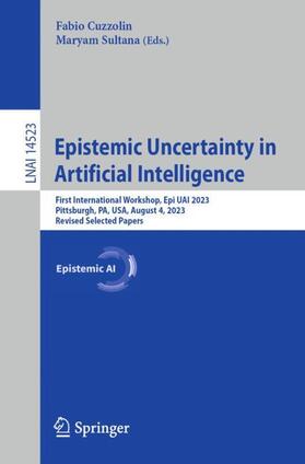 Sultana / Cuzzolin |  Epistemic Uncertainty in Artificial Intelligence | Buch |  Sack Fachmedien