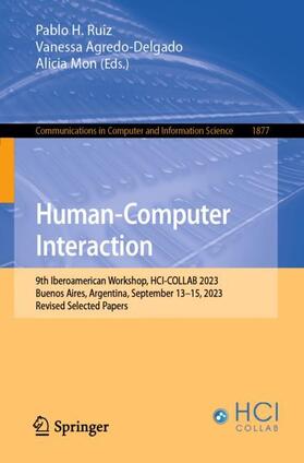 Ruiz / Mon / Agredo-Delgado |  Human-Computer Interaction | Buch |  Sack Fachmedien