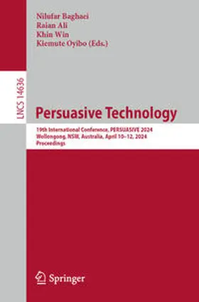 Baghaei / Ali / Win |  Persuasive Technology | eBook | Sack Fachmedien