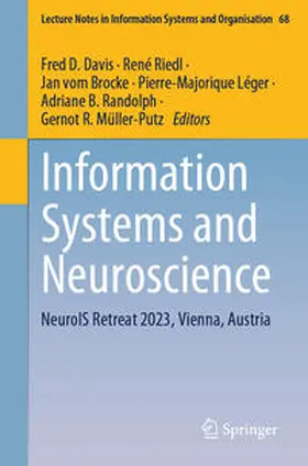 Davis / Riedl / Brocke |  Information Systems and Neuroscience | eBook | Sack Fachmedien