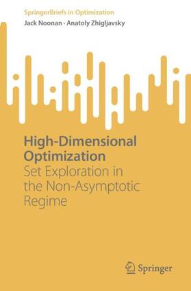 Zhigljavsky / Noonan |  High-Dimensional Optimization | Buch |  Sack Fachmedien