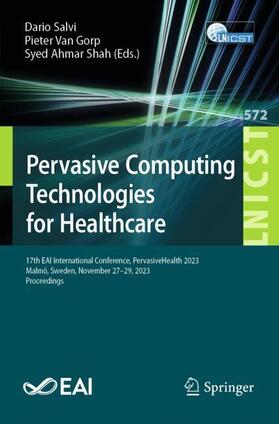 Salvi / Shah / Van Gorp |  Pervasive Computing Technologies for Healthcare | Buch |  Sack Fachmedien