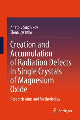 Lysenko / Surzhikov |  Creation and Accumulation of Radiation Defects in Single Crystals of Magnesium Oxide | Buch |  Sack Fachmedien