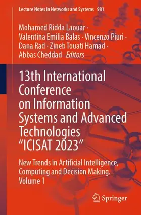 Laouar / Balas / Cheddad |  13th International Conference on Information Systems and Advanced Technologies ¿ICISAT 2023¿ | Buch |  Sack Fachmedien