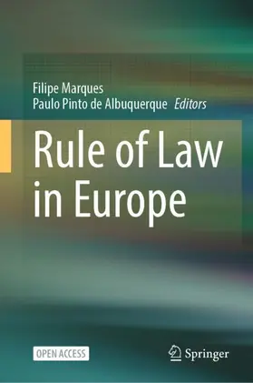 Marques / Pinto de Albuquerque |  Rule of Law in Europe | Buch |  Sack Fachmedien