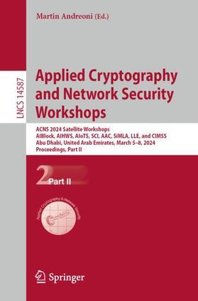 Andreoni |  Applied Cryptography and Network Security Workshops | Buch |  Sack Fachmedien