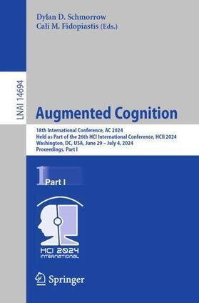 Fidopiastis / Schmorrow |  Augmented Cognition | Buch |  Sack Fachmedien