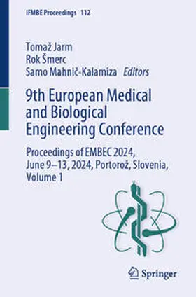 Jarm / Šmerc / Smerc | 9th European Medical and Biological Engineering Conference | E-Book | sack.de