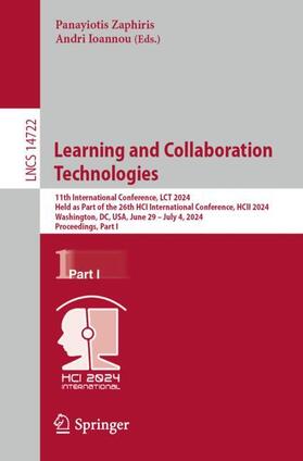 Ioannou / Zaphiris |  Learning and Collaboration Technologies | Buch |  Sack Fachmedien