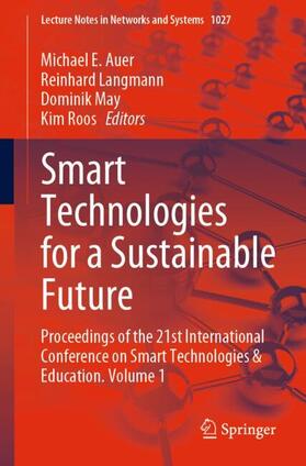 Auer / Roos / Langmann |  Smart Technologies for a Sustainable Future | Buch |  Sack Fachmedien