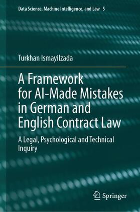 Ismayilzada |  A Framework for AI-Made Mistakes in German and English Contract Law | Buch |  Sack Fachmedien