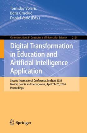 Volaric / Volaric / Vasic |  Digital Transformation in Education and Artificial Intelligence Application | Buch |  Sack Fachmedien