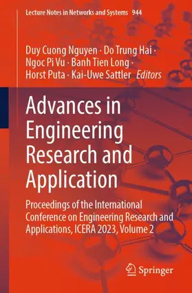 Nguyen / Hai / Sattler |  Advances in Engineering Research and Application | Buch |  Sack Fachmedien