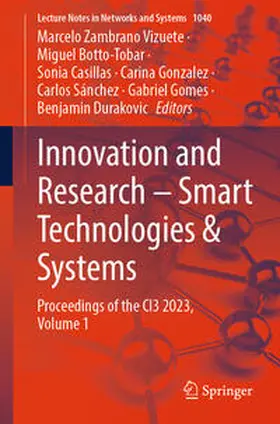 Vizuete / Botto-Tobar / Casillas |  Innovation and Research – Smart Technologies & Systems | eBook | Sack Fachmedien