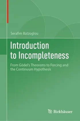 Batzoglou |  Introduction to Incompleteness | Buch |  Sack Fachmedien