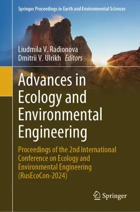 Ulrikh / Radionova |  Advances in Ecology and Environmental Engineering | Buch |  Sack Fachmedien