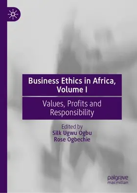 Ogbechie / Ogbu |  Business Ethics in Africa, Volume I | Buch |  Sack Fachmedien