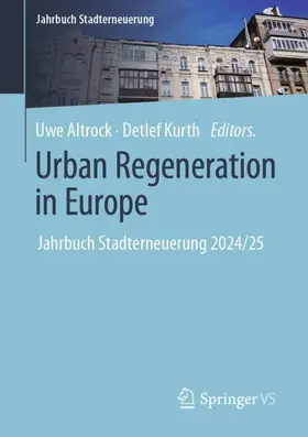 Kurth / Altrock |  Urban Regeneration in Europe | Buch |  Sack Fachmedien