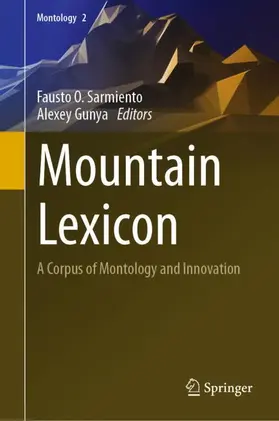 Gunya / Sarmiento |  Mountain Lexicon | Buch |  Sack Fachmedien