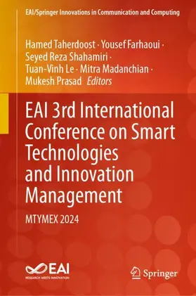 Taherdoost / Farhaoui / Prasad |  EAI 3rd International Conference on Smart Technologies and Innovation Management | Buch |  Sack Fachmedien